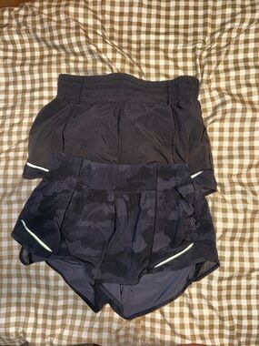 Lululemon Black Athletic Running Shorts (2-Pack)